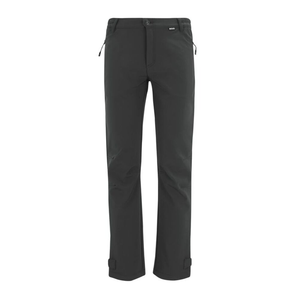 Regatta Mens Geo Softshell Hiking Trousers / Ash